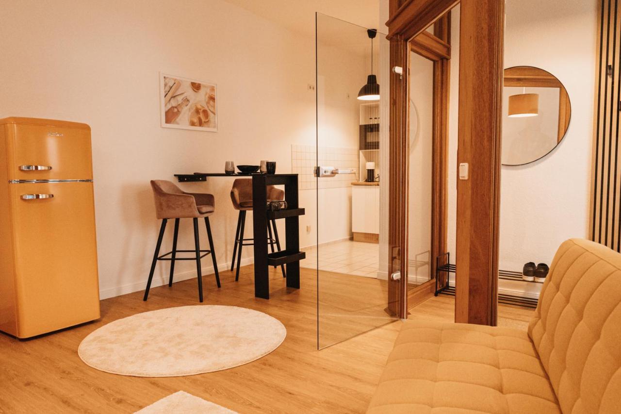Studio Apartment Im Zentrum Mit Parkplatz & Neuem Badezimmer Magdeburg Exterior photo